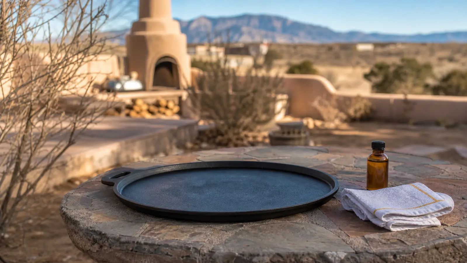 How to Season a Cast Iron Griddle for Grill Cooking