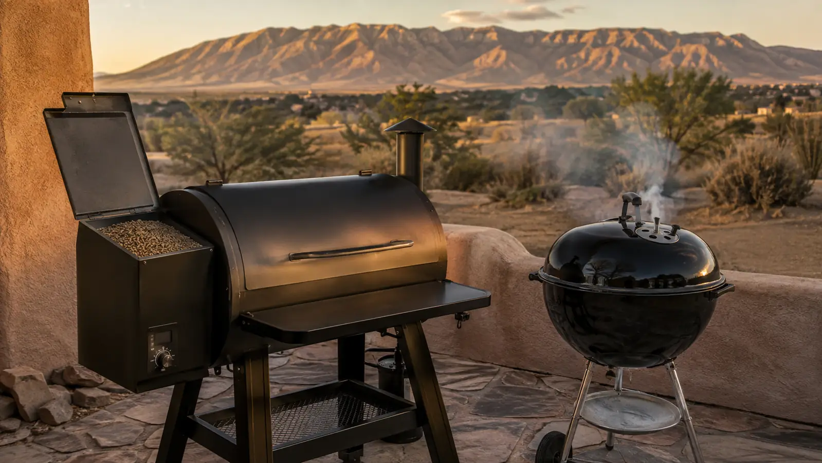 Wood Pellets vs Charcoal: What Actually Changes in the Smoke